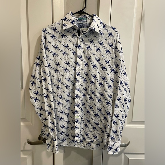 Luxury Equilibrio Button Down Long Sleeve - Picture 2 of 7